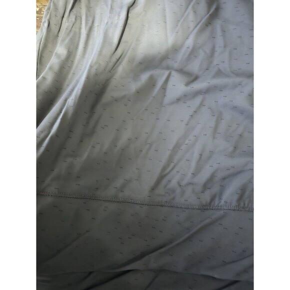 VSX Sport Victoria Secret Spandex Shirt Long Sleeve Light Gray Sz Xs Open Back - Picture 2 of 4